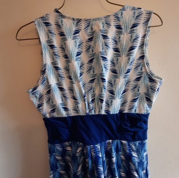 Patagonia Margot Dress Sleeveless Blue and White Size Small - Picture 10 of 12